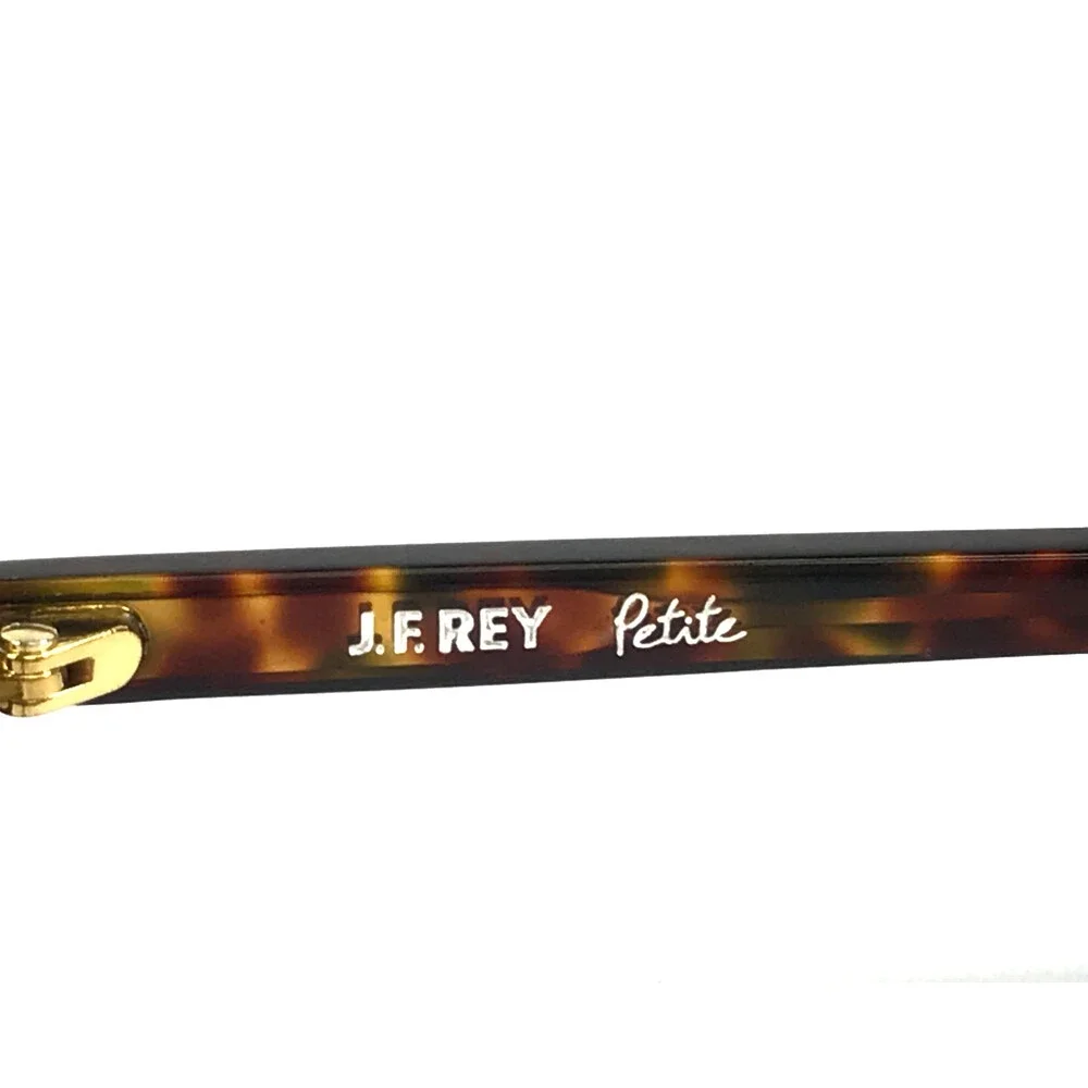 J.F. Rey Petite Eyeglasses Frames PA104 9040 Panther Green Tortoise 50-16-140